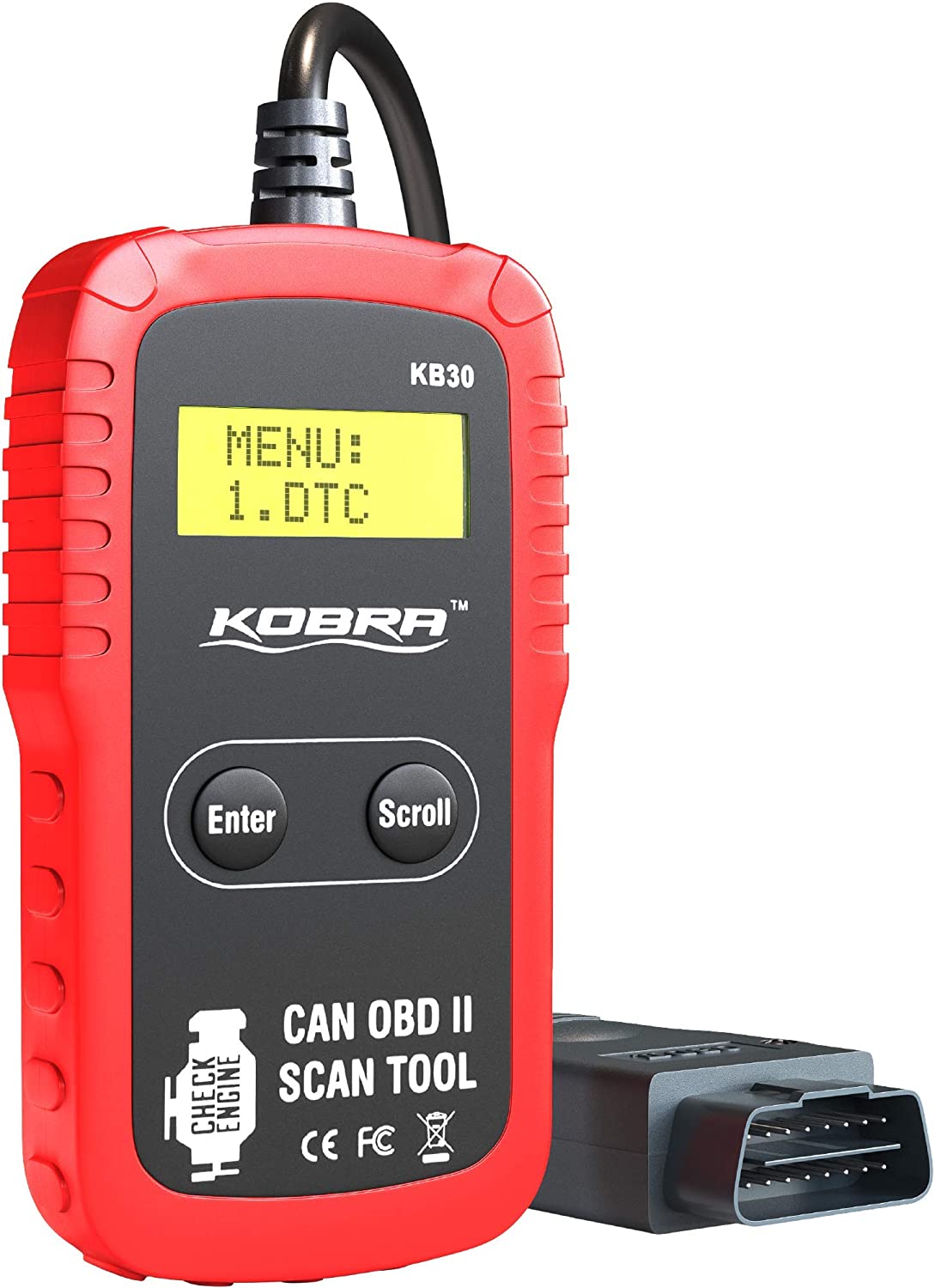 Kobra Newest Version OBD2 Scanner Car Code Reader - Universal Auto OBD –  kobraproducts