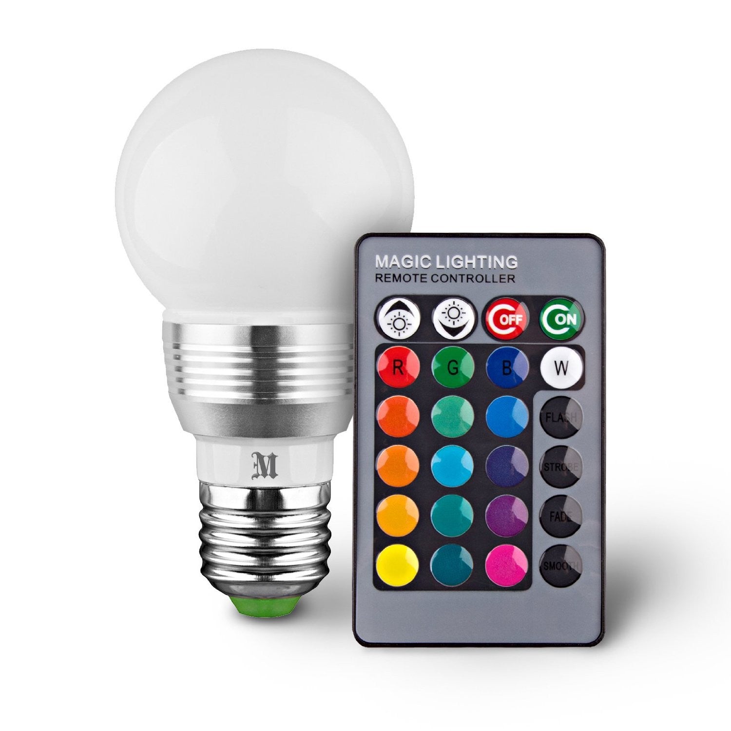 KOBRA Color Changing Light Bulb + Remote – kobraproducts
