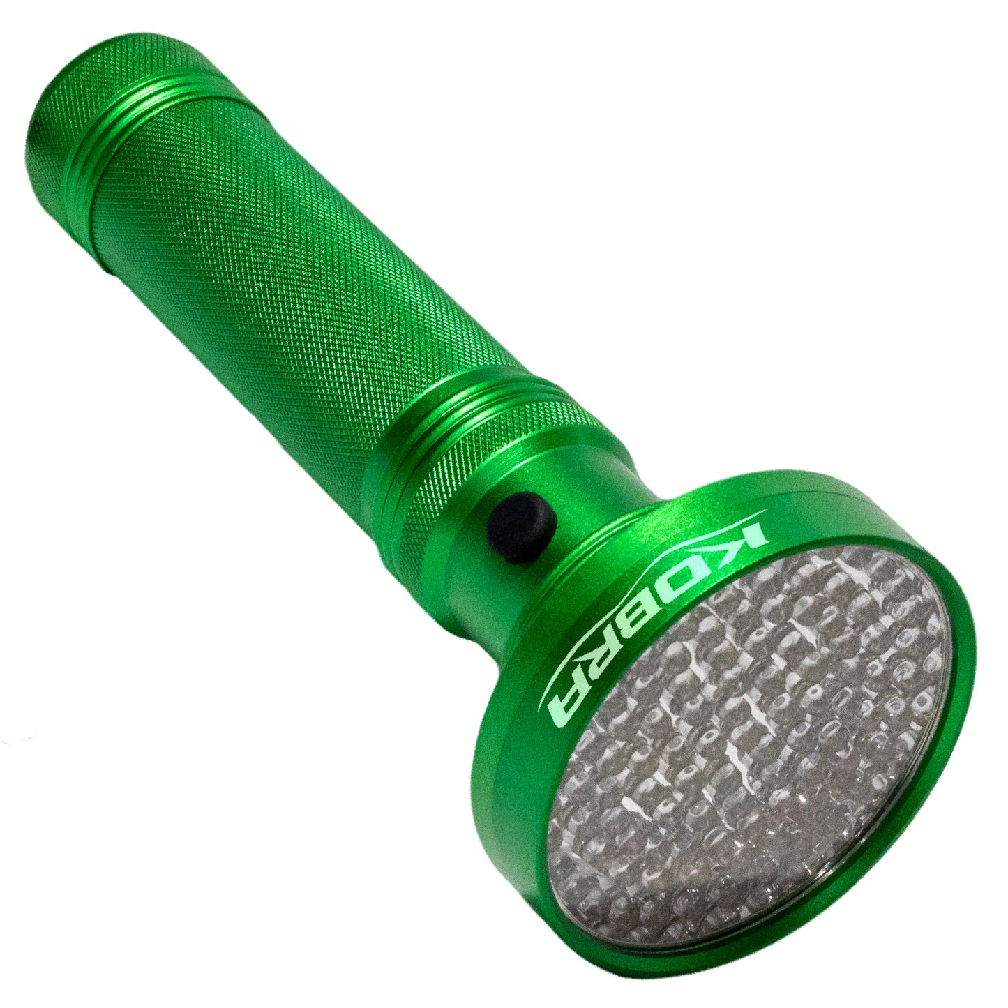 100 LED UV Ultra-Bright Blacklight Flashlight 18W 385-395nm - Green