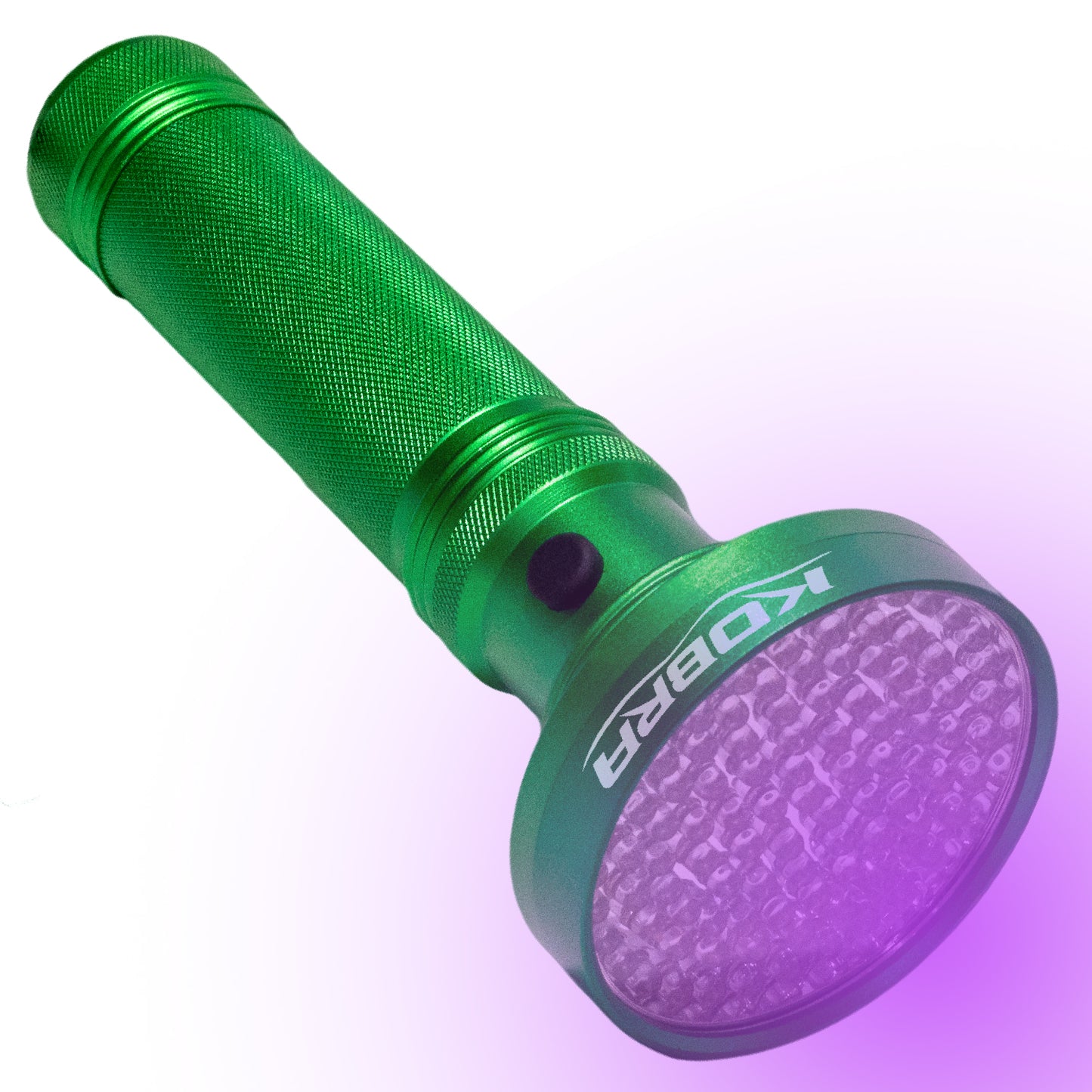 100 LED UV Ultra-Bright Blacklight Flashlight 18W 385-395nm - Green