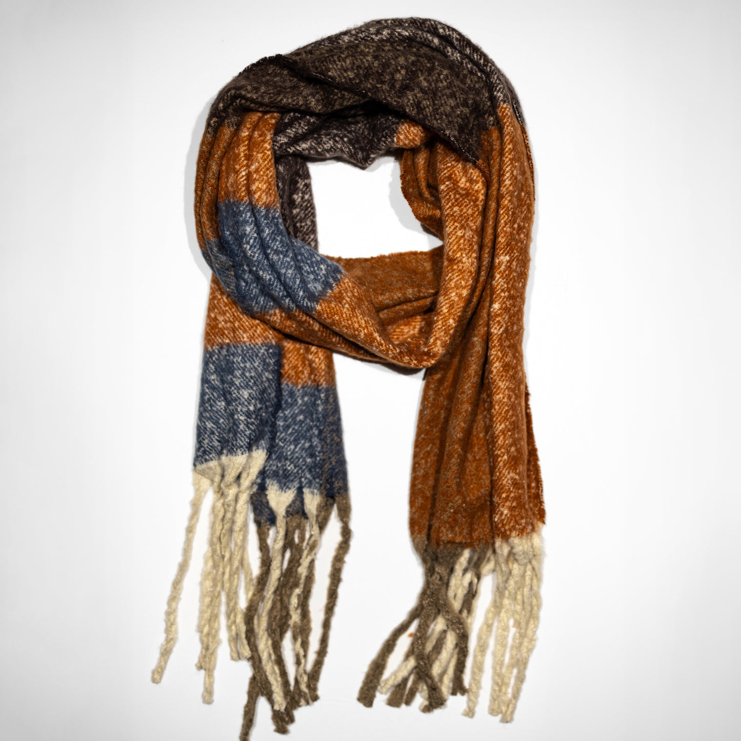 KOLN Thick Winter Cashmere-Soft Scarf