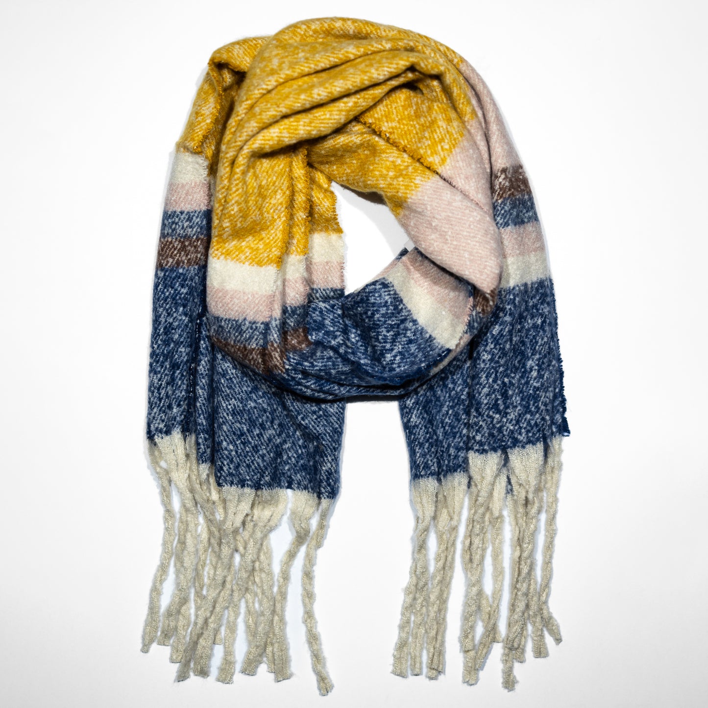 KOLN Thick Winter Cashmere-Soft Scarf