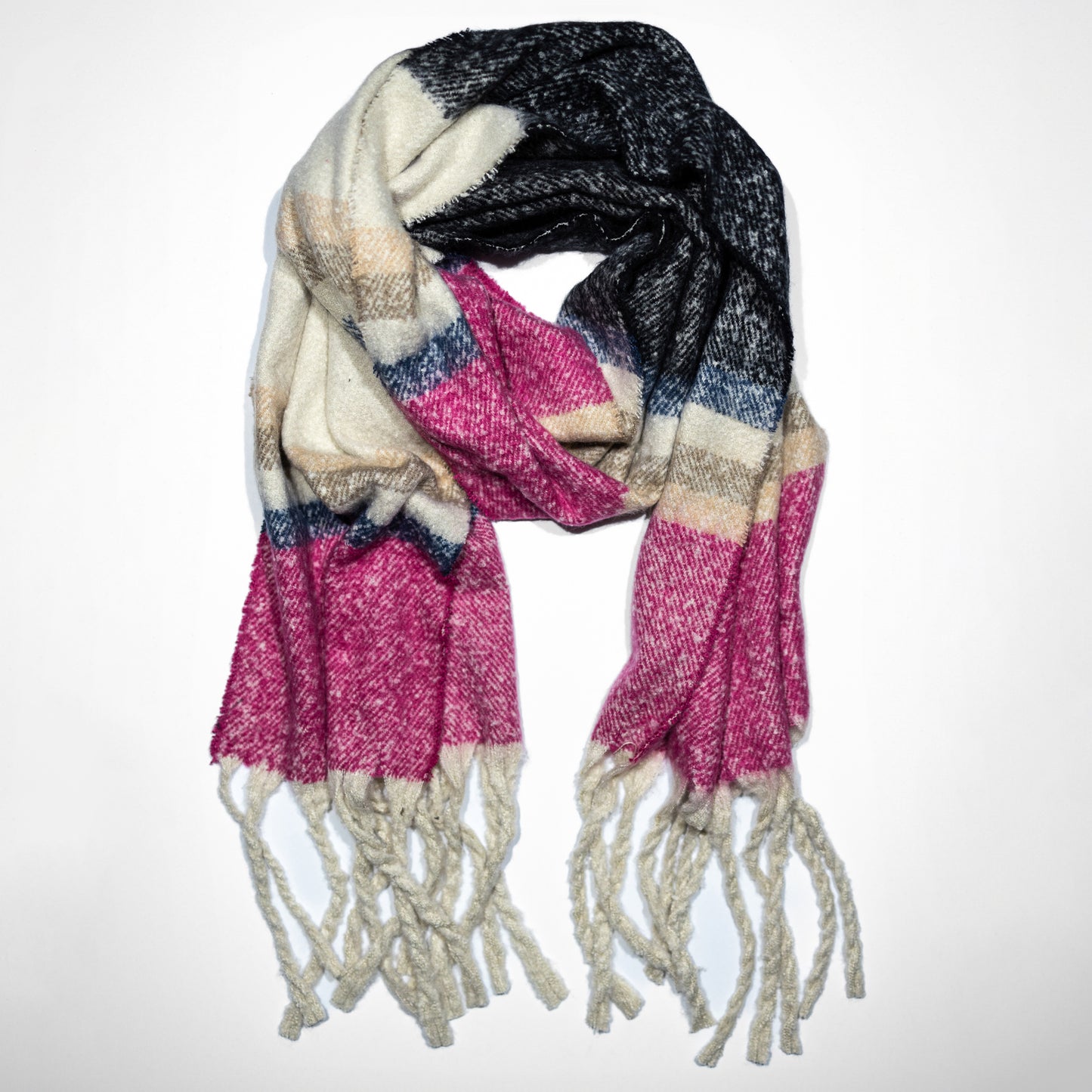 KOLN Thick Winter Cashmere-Soft Scarf