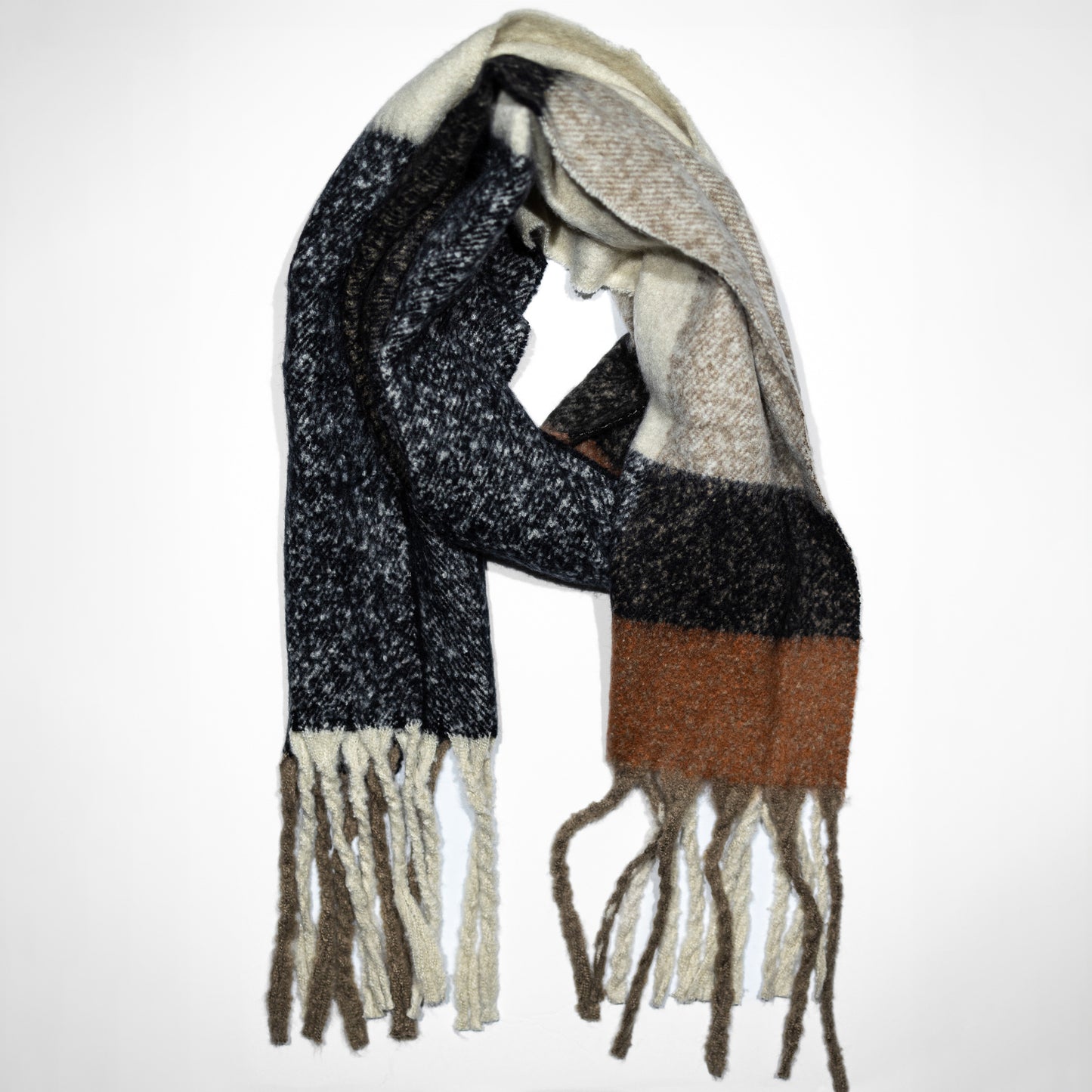 KOLN Thick Winter Cashmere-Soft Scarf