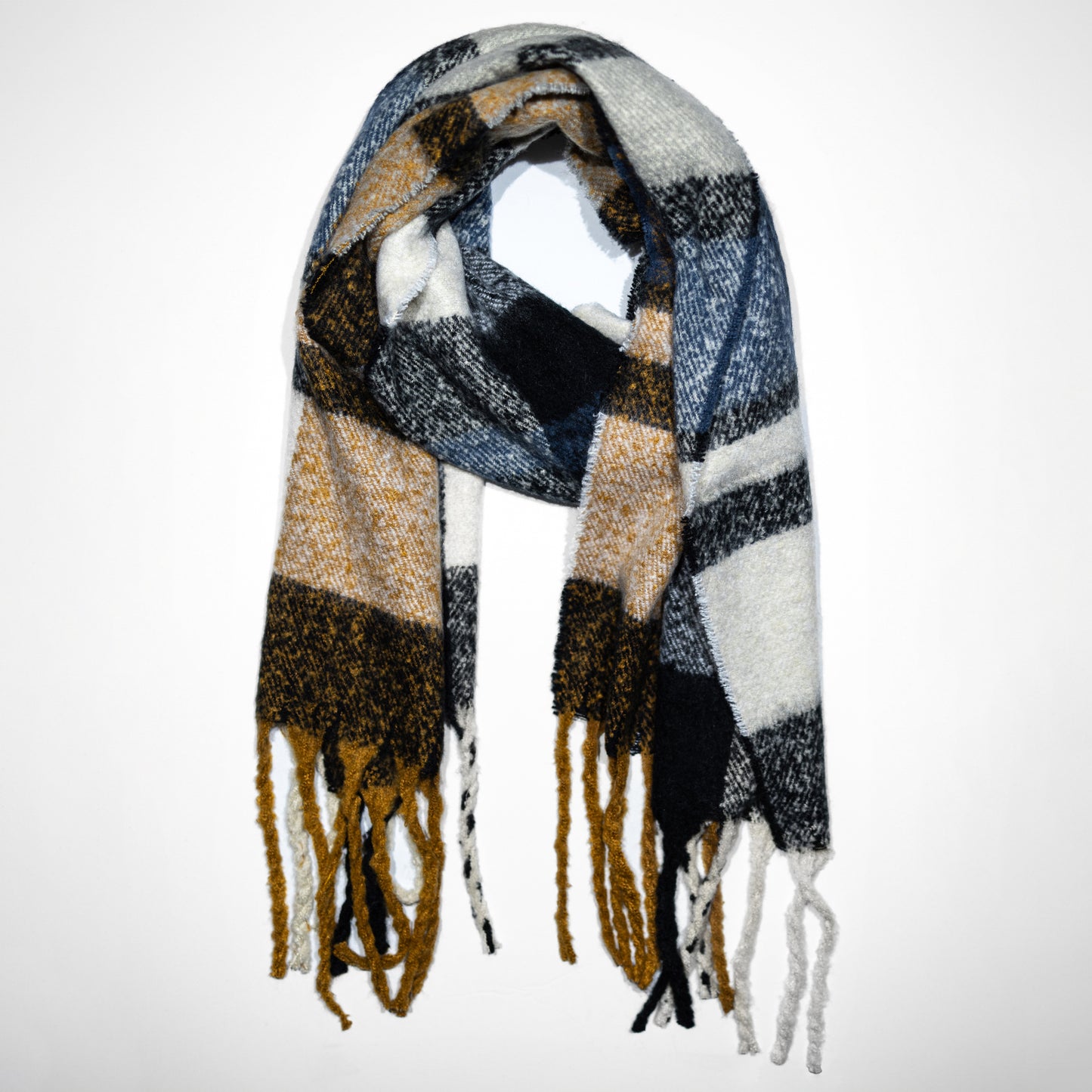 KOLN Thick Winter Cashmere-Soft Scarf