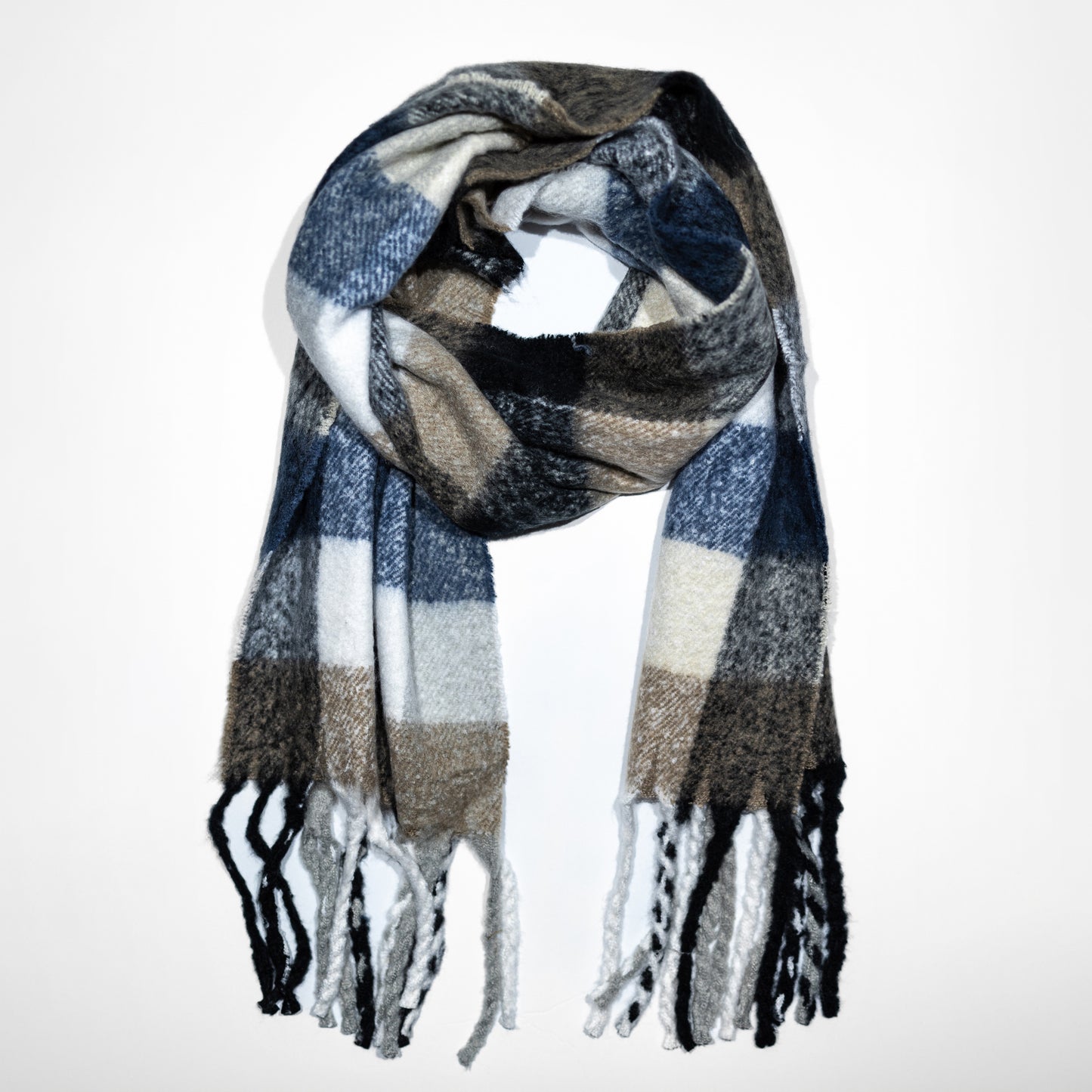 KOLN Thick Winter Cashmere-Soft Scarf