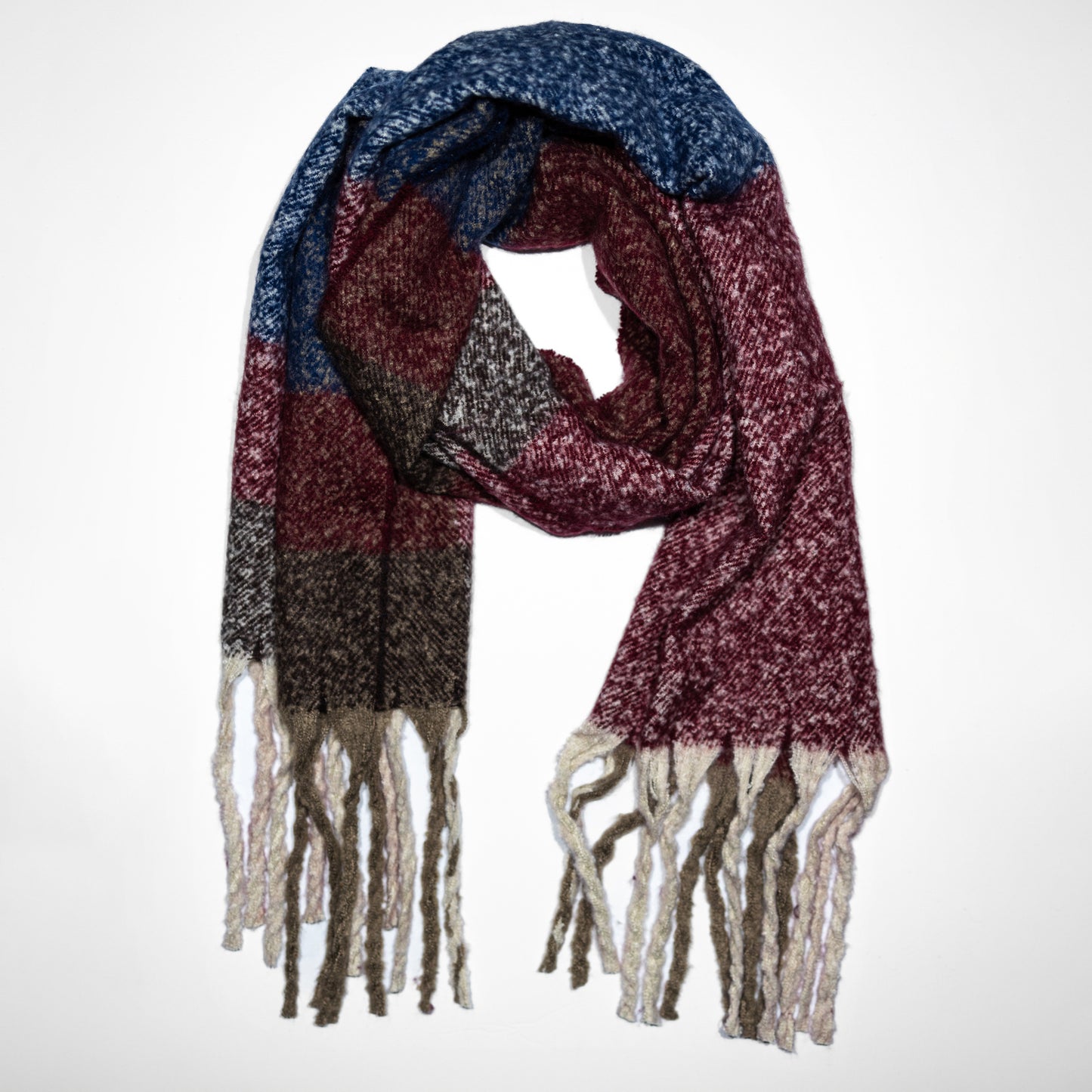 KOLN Thick Winter Cashmere-Soft Scarf