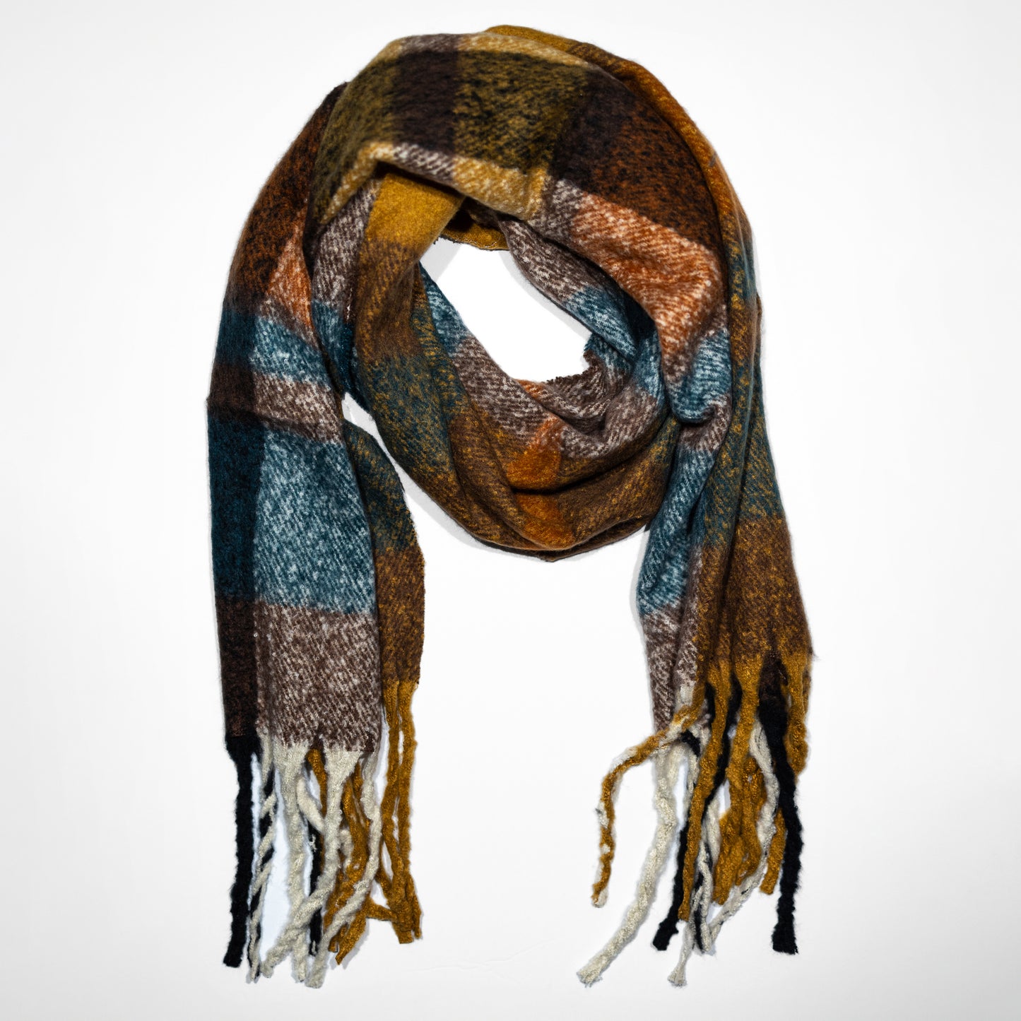 KOLN Thick Winter Cashmere-Soft Scarf